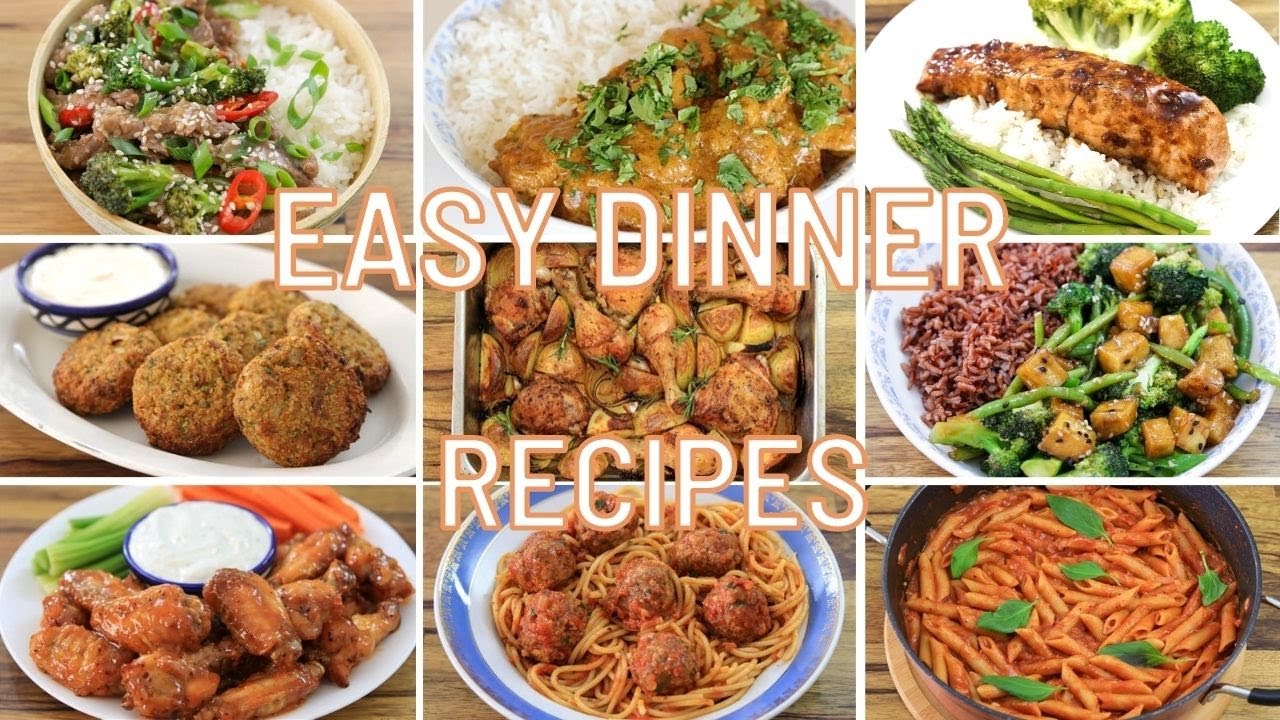 Easy cooking recipes